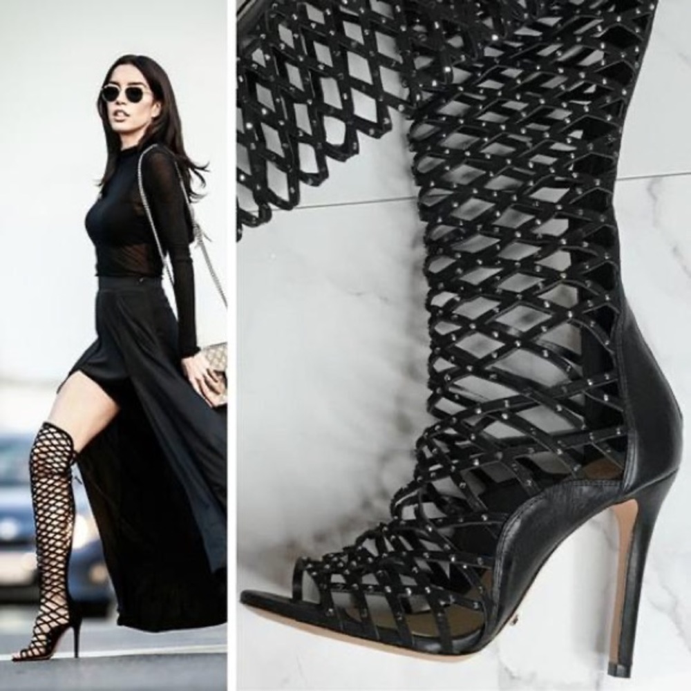 SCHUTZ STUDDED KARLYANNA